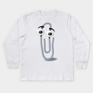 Clippy Kids Long Sleeve T-Shirt